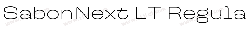 SabonNext LT Regula字体转换